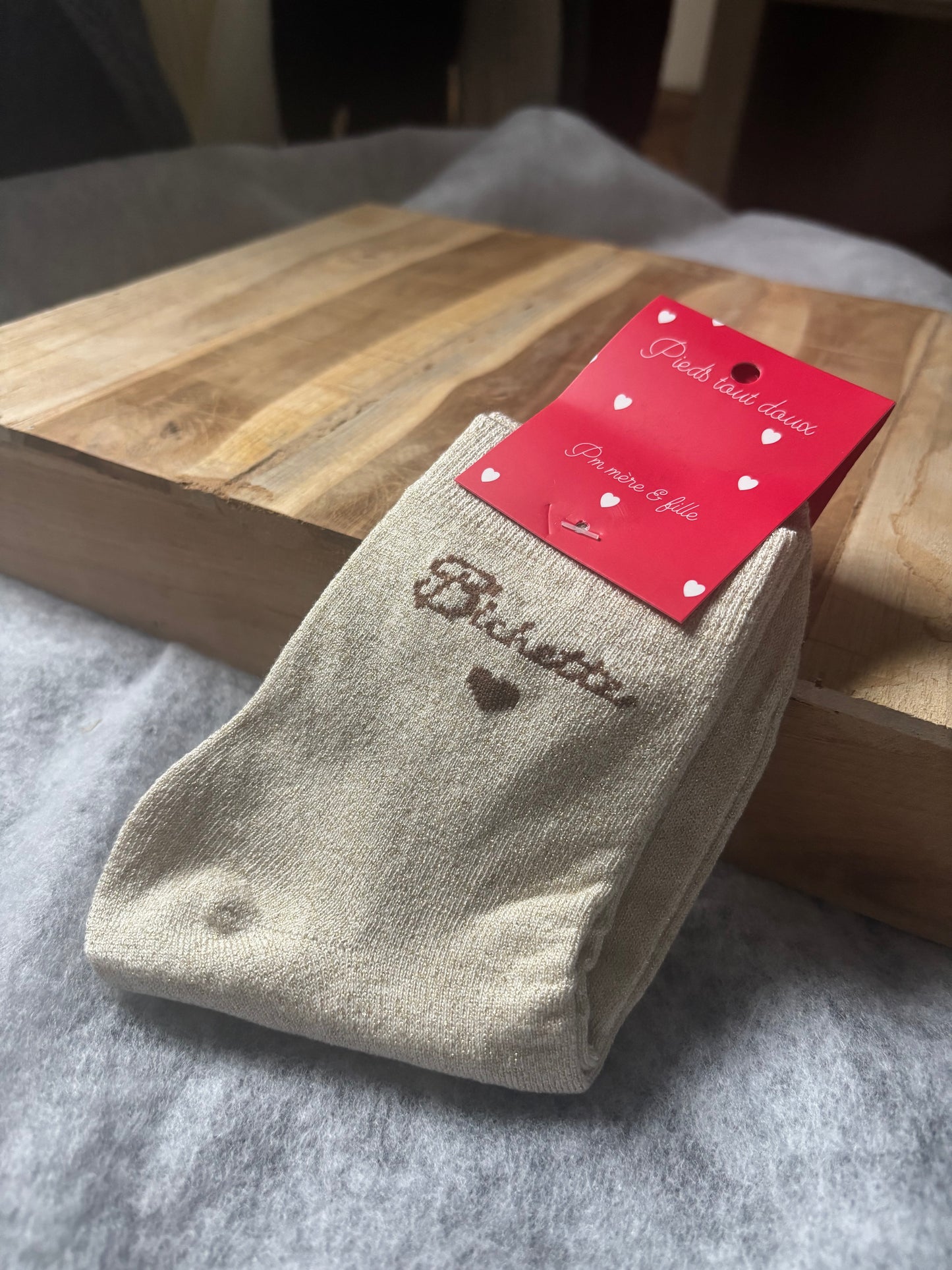 Chaussettes pailletées "BICHETTES"