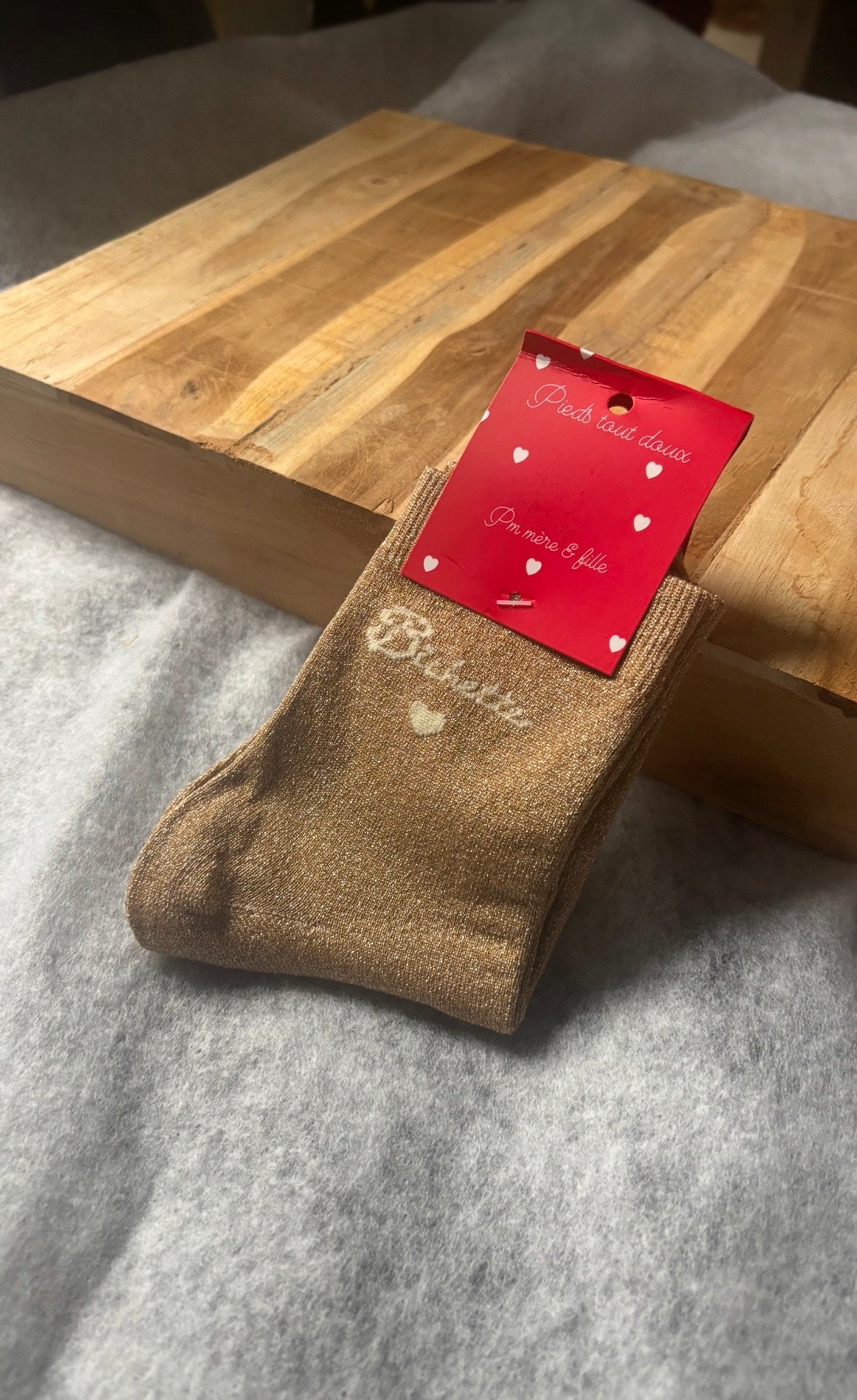 Chaussettes pailletées "BICHETTES"